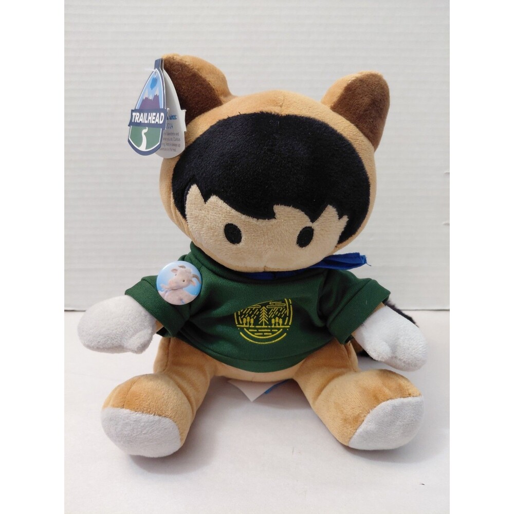 Salesforce Astro Nomical Plush Raccoon Mascot Trailblazer Animal NWT W/Pin